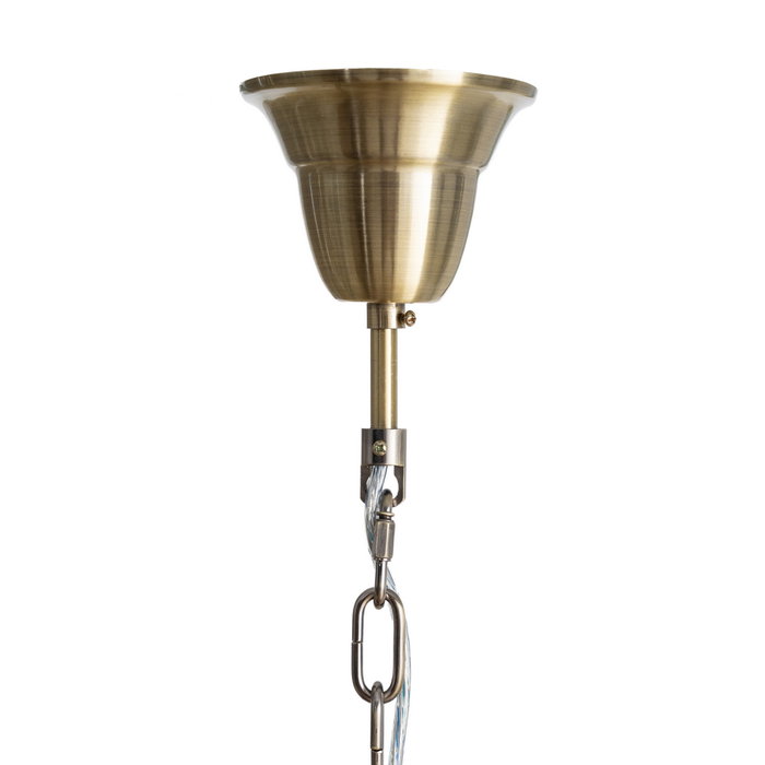 Lámpara Techo Champán Cristal 75 X 75 X 44 cm