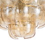 Lámpara Techo Champán Cristal 75 X 75 X 44 cm