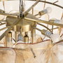 Lámpara Techo Champán Cristal 75 X 75 X 44 cm
