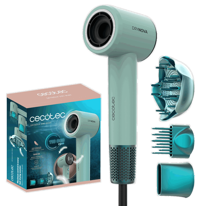 Cecotec DryNova 3in1 Mint Verde Menta Cecotec DryNova 3in1 Mint Verde Menta