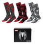Cerdá Pack de 3 Calcetines Spider-Man Marvel Talla 38-45