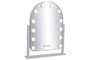 DKD Home Decor Espejo LED de Cristal Blanco con Control Táctil