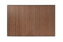 DKD Home Decor Alfombra de Bambú Rayas Marrón 200x300 cm