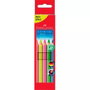 Faber Castell Lápices de Colores Jumbo Grip Neón Estuche 5 Unidades