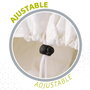 AKTIVE Funda Protectora para Mesa 240x130 cm