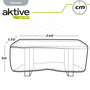 AKTIVE Funda Protectora para Mesa 240x130 cm
