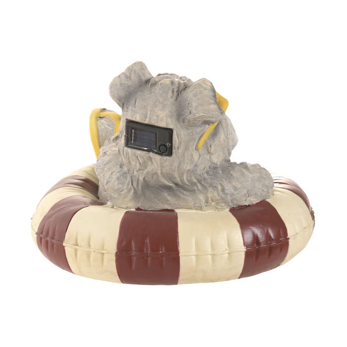 DKD Home Decor Set de 2 Figuras de Perro en Magnesia Multicolor