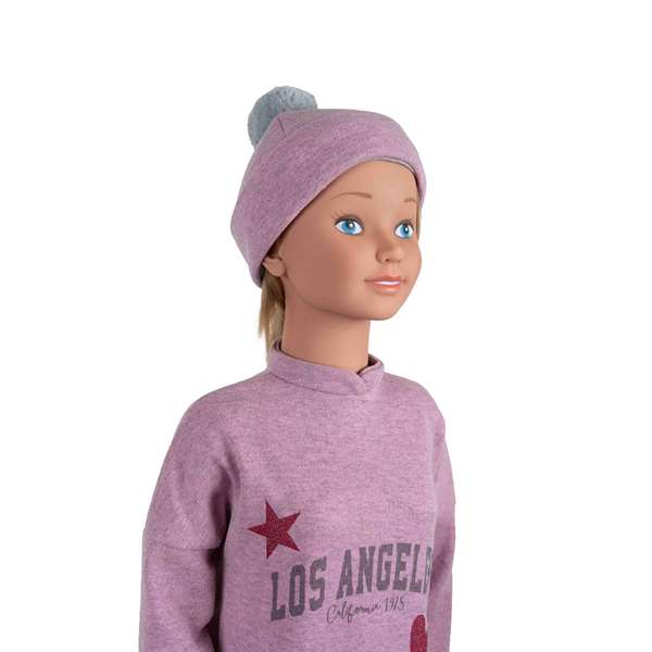 Muñecas Arias Muñeca Carole 105 cm Rosa con Pelo para Niñas de 3 Años en Adelante Muñecas Arias Muñeca Carole 105 cm Rosa con Pelo para Niñas de 3 Años en Adelante