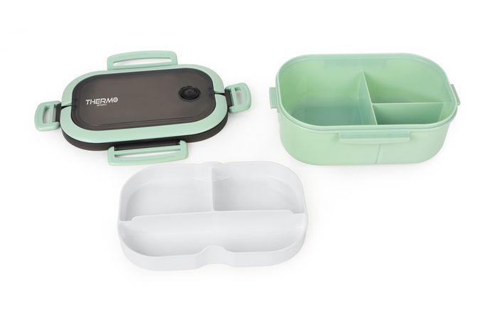 Thermosport Fiambrera 6 Departamentos Rectangular 21x15x9 cm (6 Unidades)