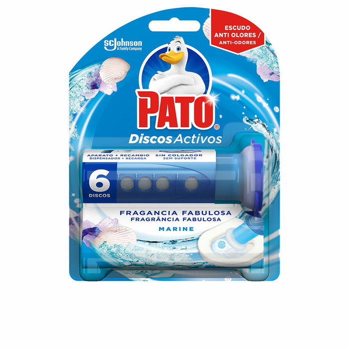Pato WC Discos Activos con 6 recambios, frescor marino Pato WC Discos Activos con 6 recambios, frescor marino
