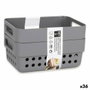 Cesta Multiusos Confortime 144902 12 x 7,5 x 7 cm (2 Piezas) (36 Unidades) (12 x 7,5 x 5 cm)