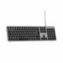 Bluestork KB Mac Teclado con cable Azerty Negro