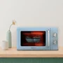 Cecotec ProClean 3110 Retro Blue Microondas con grill 20 L 700 W