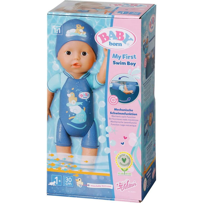Baby Born Bebé nacido - mi primer chico de natación 30cm