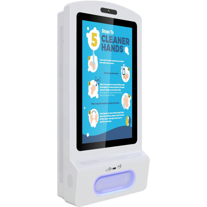 ALLNET Terminal de Quiosco RK3288 21 Pulgadas Blanco sin Soporte de Pie de Mesa