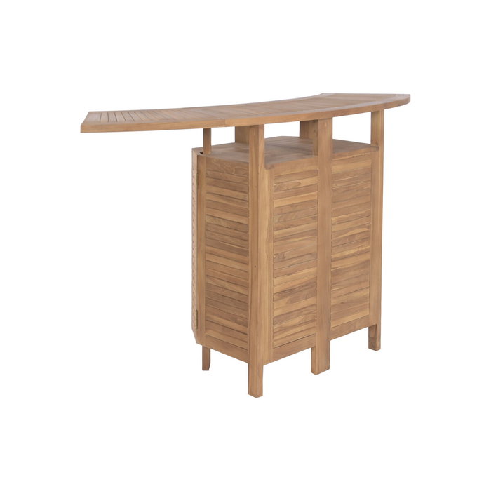 DKD Home Decor Mueble Bar Set de 3 108 x 95 x 70 cm Teca