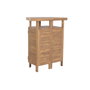 DKD Home Decor Mueble Bar Set de 3 108 x 95 x 70 cm Teca
