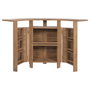 DKD Home Decor Mueble Bar Set de 3 108 x 95 x 70 cm Teca
