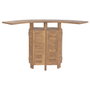 DKD Home Decor Mueble Bar Set de 3 108 x 95 x 70 cm Teca