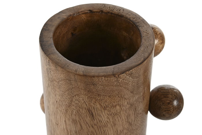 DKD Home Decor Jarrón de Mango con Bolas y Balines DKD Home Decor Jarrón de Mango con Bolas y Balines