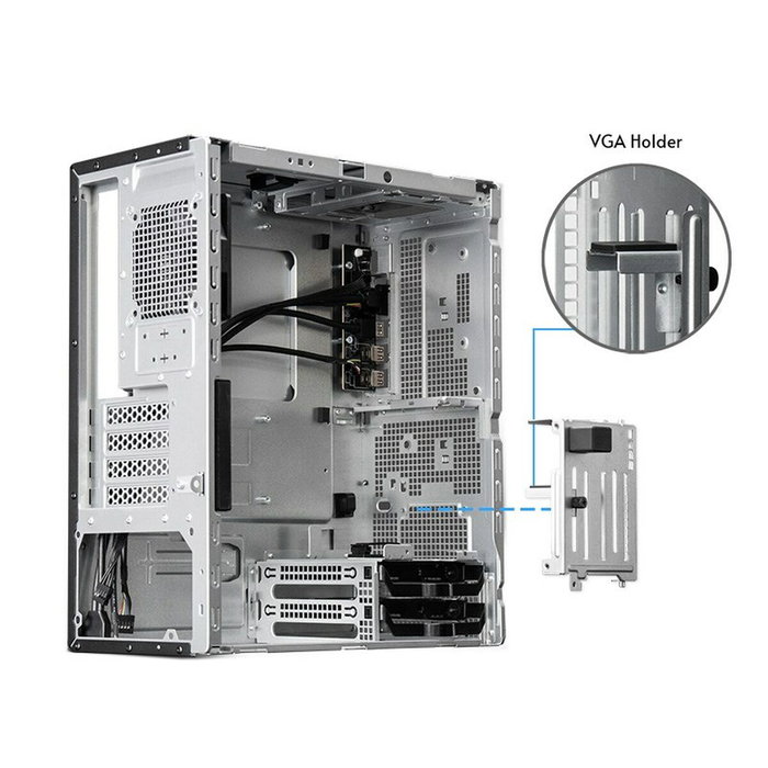 Chieftec BS-20B-OP Midi Tower Negra