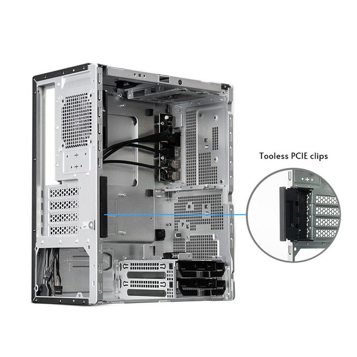 Chieftec BS-20B-OP Midi Tower Negra