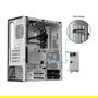 Chieftec BS-20B-OP Caja de PC Midi Tower Negra Gamer UNI Series para PC Hogar / Oficina micro ATX, Mini-ITX