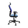 PIQUERAS Y CRESPO Silla de oficina Jorquera con mecanismo Sincro/Traslack Azul