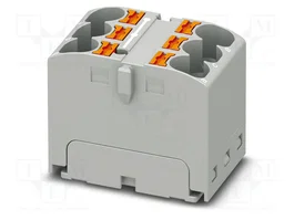 PHOENIX CONTACT PTFIX 6X4 GY Conector de carril Push-in 32A 450V