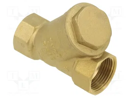 IBO Filtro inclinado de latón 3/4 pulgadas con filtro de malla