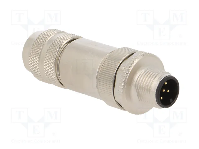 LAPP Conector M12 Macho de 5 Pines Recto IP67 con Código A