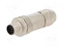 LAPP Conector M12 Macho de 5 Pines Recto IP67 con Código A