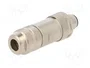 LAPP Conector M12 Macho de 5 Pines Recto IP67 con Código A