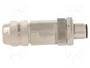 LAPP Conector M12 Macho de 5 Pines Recto IP67 con Código A