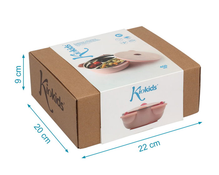 KioKids Recipiente Térmico para Alimentos en Acero Inoxidable Rosa +4 meses KioKids Recipiente Térmico para Alimentos en Acero Inoxidable Rosa +4 meses