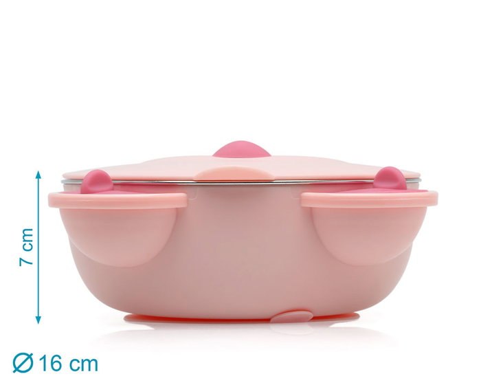 KioKids Recipiente Térmico para Alimentos en Acero Inoxidable Rosa +4 meses KioKids Recipiente Térmico para Alimentos en Acero Inoxidable Rosa +4 meses