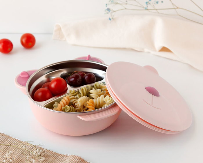 KioKids Recipiente Térmico para Alimentos en Acero Inoxidable Rosa +4 meses KioKids Recipiente Térmico para Alimentos en Acero Inoxidable Rosa +4 meses