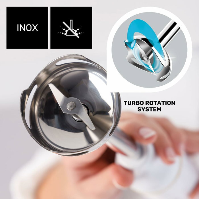 Batidora de Mano Taurus ROBOT 1000 PLUX Blanco Batidora de Mano Taurus ROBOT 1000 PLUX Blanco