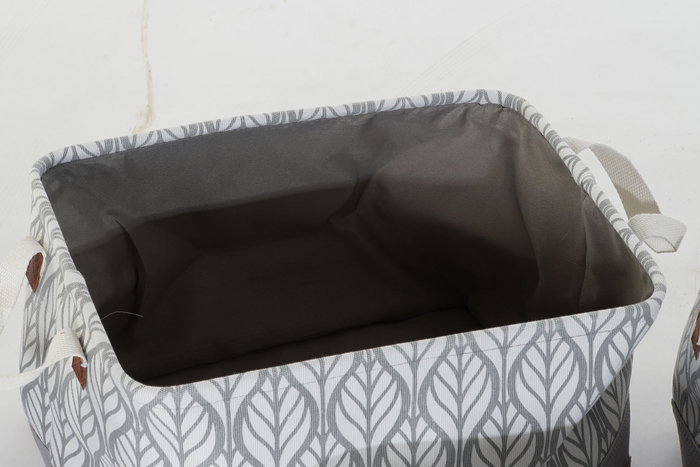 DKD Home Decor Cesta Boho Griazul Azul Marino Gris 30 x 24 x 40 cm Set 3 Piezas DKD Home Decor Cesta Boho Griazul Azul Marino Gris 30 x 24 x 40 cm Set 3 Piezas