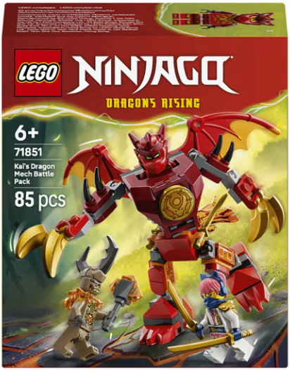 LEGO NINJAGO Pack de Combate: Meca Dragón de Kai 71851