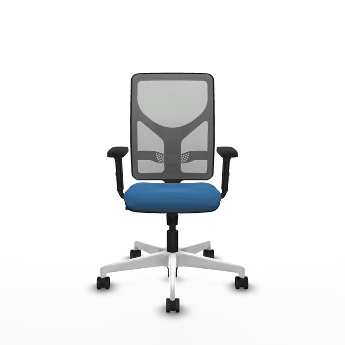 PIQUERAS Y CRESPO Silla de oficina Motilla Azul claro y Gris PIQUERAS Y CRESPO Silla de oficina Motilla Azul claro y Gris
