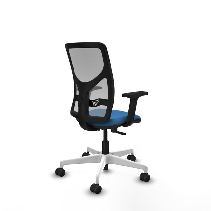 PIQUERAS Y CRESPO Silla de oficina Motilla Azul claro y Gris PIQUERAS Y CRESPO Silla de oficina Motilla Azul claro y Gris