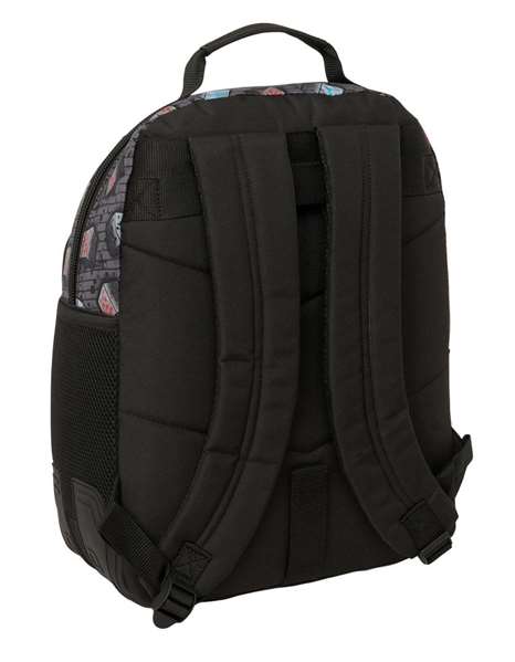 Safta Mochila Doble con Cantoneras Adaptable a Carro 32x42x15 cm Safta Mochila Doble con Cantoneras Adaptable a Carro 32x42x15 cm