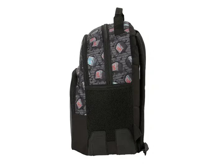 Safta Mochila Minecraft Graffiti Adaptable a Carro Safta Mochila Minecraft Graffiti Adaptable a Carro