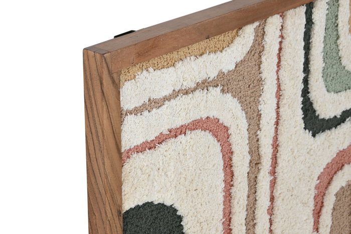 DKD Home Decor Cuadro Algodón Acacia 75x3x105 Moderno Surtido de 2 DKD Home Decor Cuadro Algodón Acacia 75x3x105 Moderno Surtido de 2