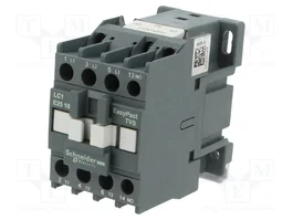 SCHNEIDER ELECTRIC Contactor Easy TeSys LC1E2510F6 25A 110VAC