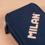 Milan Plumier 2 Pisos Serie 430 con Contenido Azul
