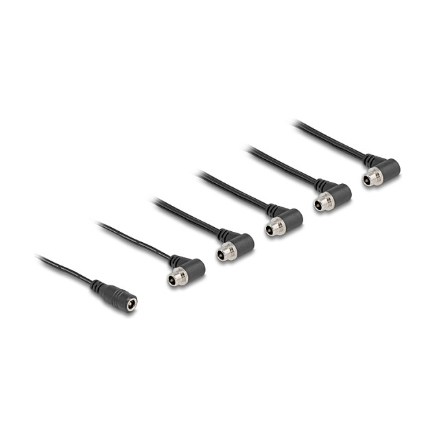 DeLOCK 90122 Cable divisor de CC 1 x hembra recta a 5 x hembra angular 90° DeLOCK 90122 Cable divisor de CC 1 x hembra recta a 5 x hembra angular 90°
