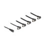 DeLOCK 90122 Cable divisor de CC 1 x hembra recta a 5 x hembra angular 90°