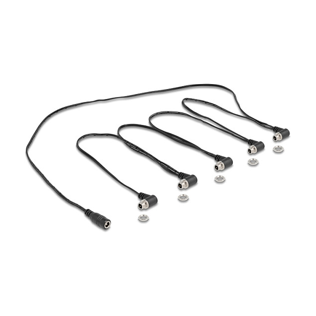 DeLOCK 90122 Cable divisor de CC 1 x hembra recta a 5 x hembra angular 90° DeLOCK 90122 Cable divisor de CC 1 x hembra recta a 5 x hembra angular 90°
